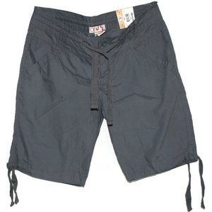 Vintage OP Men's Bermuda Shorts 36"W x 11" Gray with Drawstring Legs NWT